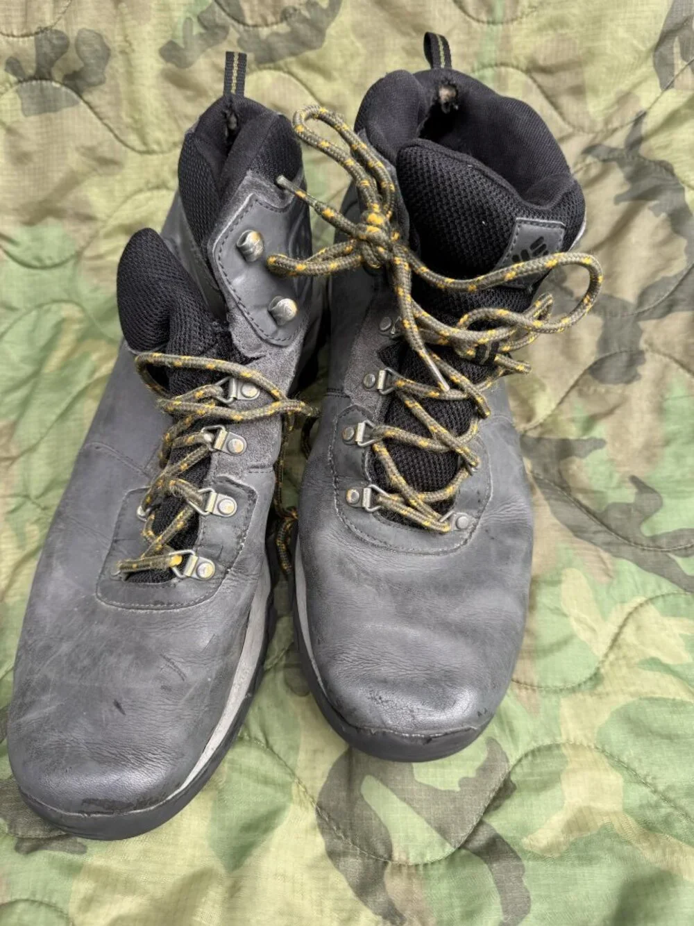 Columbia Newton Ridge Plus II Waterproof Boots Gray - Mens 14